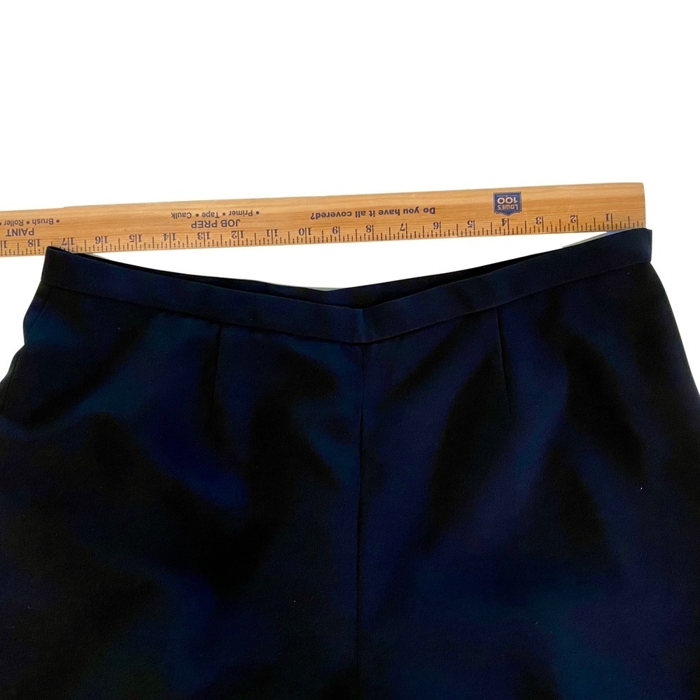 Le Suit Separate Dress Slacks Black Polyester Fully Lined Size 16 - Picture 11 of 12